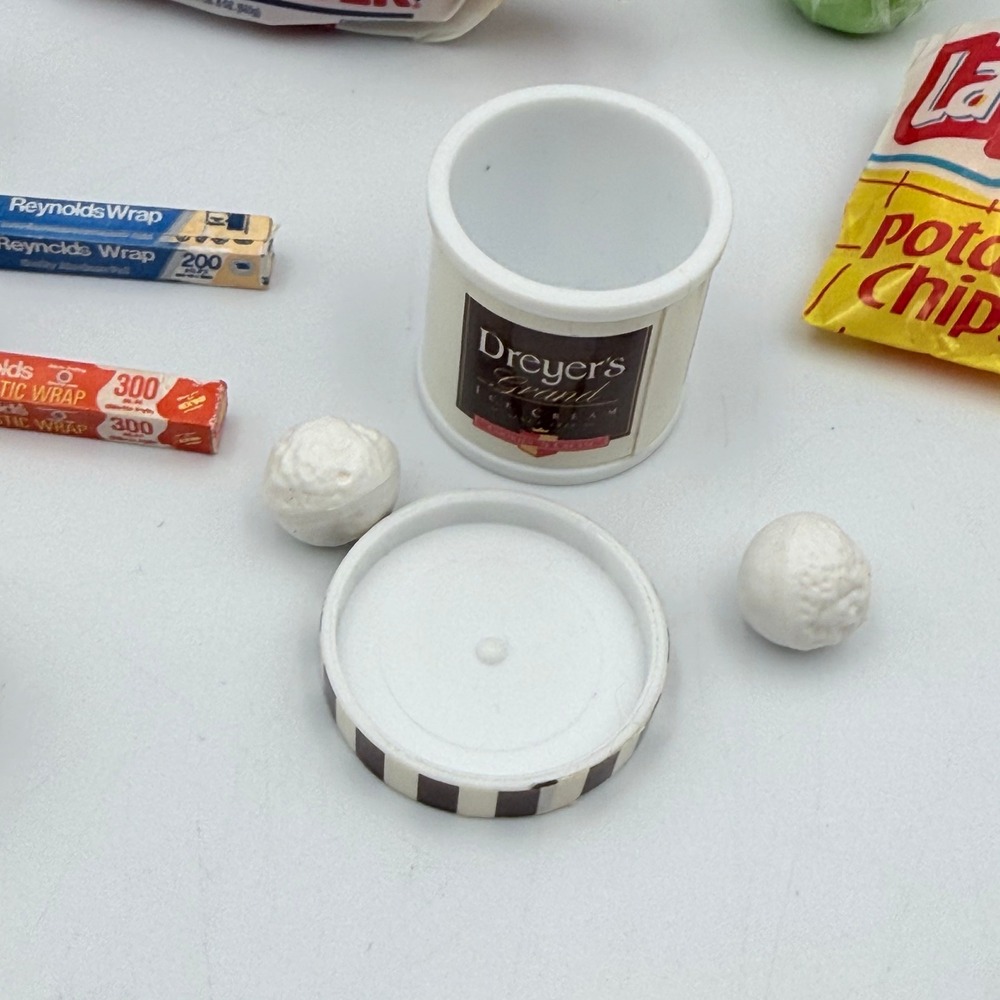 Vintage Miniature Food Lot Pepsi Wonder Bread Lays Tropicana Dollhouse 50+ Pc - Picture 8 of 12